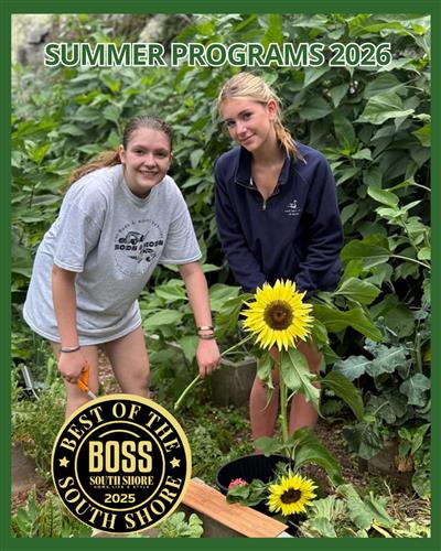 summer programs teens harvesting flowers for food pantries